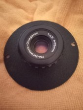 Rodenstock Omegaron 75mm f/4.5 Black Enlarger Lens for Darkroom