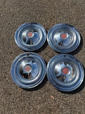 Factory 1955 To 1957 Packard Clipper Caribbean 15 Inch Hubcaps Wheel Covers