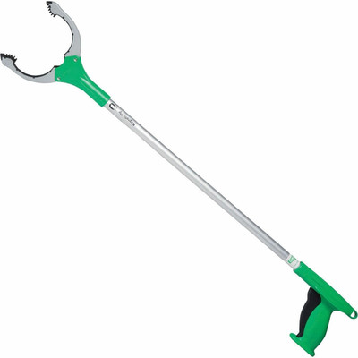 NT080 Nifty Nabber Trigger-Grip Extension Arm, 32In, Aluminum/Green