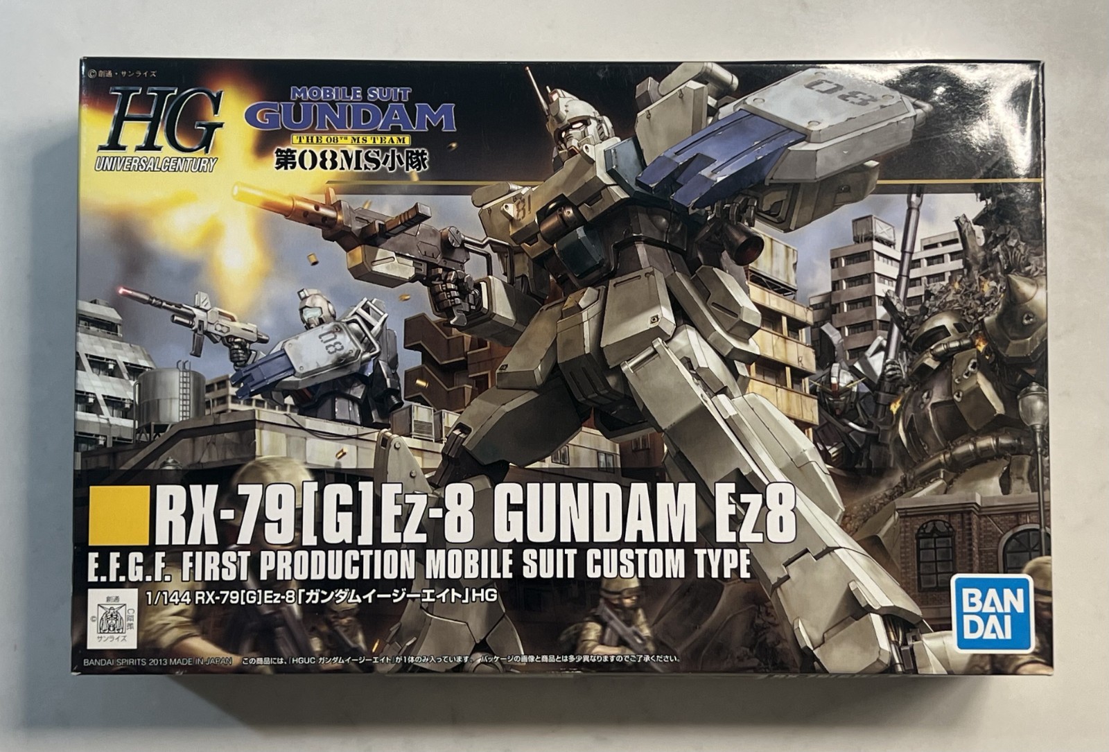 BANDAI HG 08th MS Team 1/144 RX-79 [G] Ez-8 Gundam Ez8 HGUC