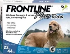 Frontline Plus for Medium Dogs 23-44 Lbs. - 6 Doses - Medium Dogs