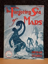 SCI-FI JOHN CARTER AUTOGRAPH FORGOTTEN SEA OF MARS MICHAEL RESNICK & MacDONALD
