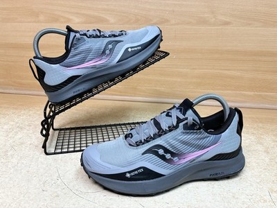 Saucony Turnschuhe Damen Größe UK 5,5 Peregrine 12 GTX grau wasserdicht Trail Run