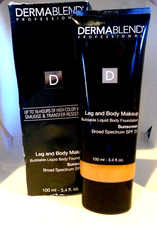 Dermablend Leg and Body Makeup Body Foundation SPF 25 - Tan Honey 45W - 3.4 oz