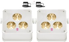 Ape Labs Maxi 2 Set of 2 Creme  IP65 RGBaW Smart Battery Uplight