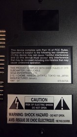 Sega Saturn Console Bundle USA Region in Original Box Needs New Laser