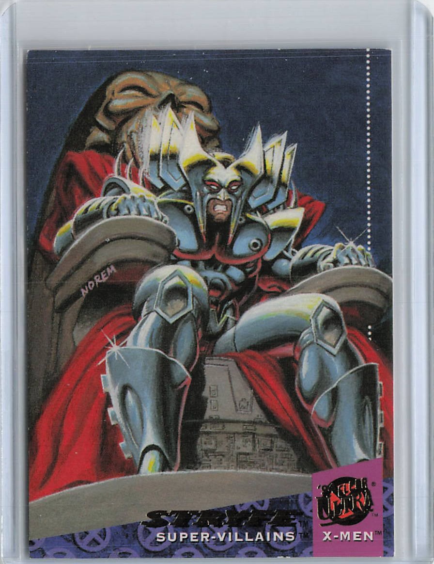 1994 Fleer Ultra X-Men Stryfe Mutant Power Profile Marvel Card 64