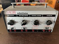 Vintage Sencore Substitutor RC121 Test Unit for parts or repair