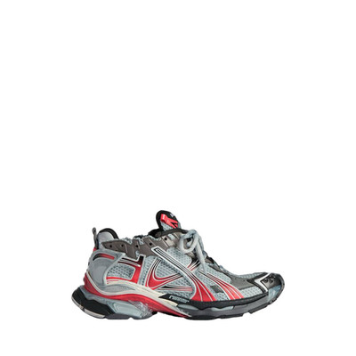 BALENCIAGA Runner Gradient $1190 Gray/Red Sneakers New & Authentic