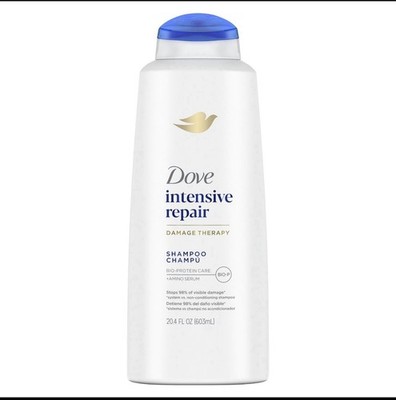 Dove Intensive Repair Damage Therapy Shampoo Hair Repair Amino Serum 20.4 fl oz