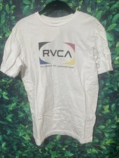 RVCA Men s Quad Tee Size Small White
