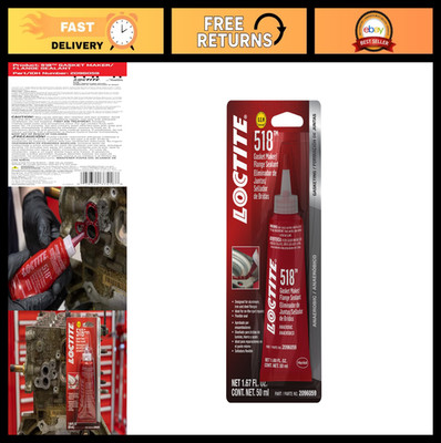 Automotive Anaerobic Gasket Maker & Flange Sealant - Sensor-Safe, Low Odor, 50ml
