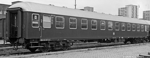 Vagón de tren rápido Brawa H0 58080 B4ümg-54 DB | Zustand: Neu