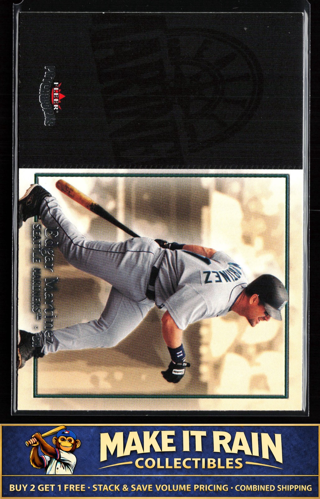 Edgar Martinez 2004 Fleer Patchworks #77 Seattle Mariners Baseball
