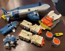 1999 MATCHBOX Mega Rig System ARCTIC SUBMARINE Transforming set incomplete