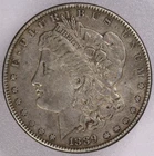 1889-P $1 Morgan Silver Dollar-XF