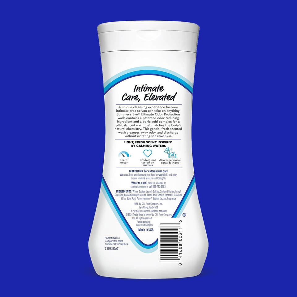 , Ultimate Odor Control, Feminine Body Wash with Boric Acid, Removes Odor, Femin eBay