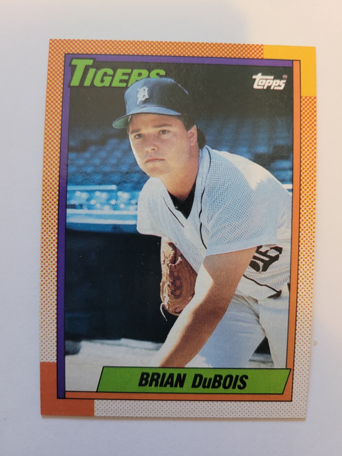 1990 TOPPS BRIAN DUBOIS #413 NM