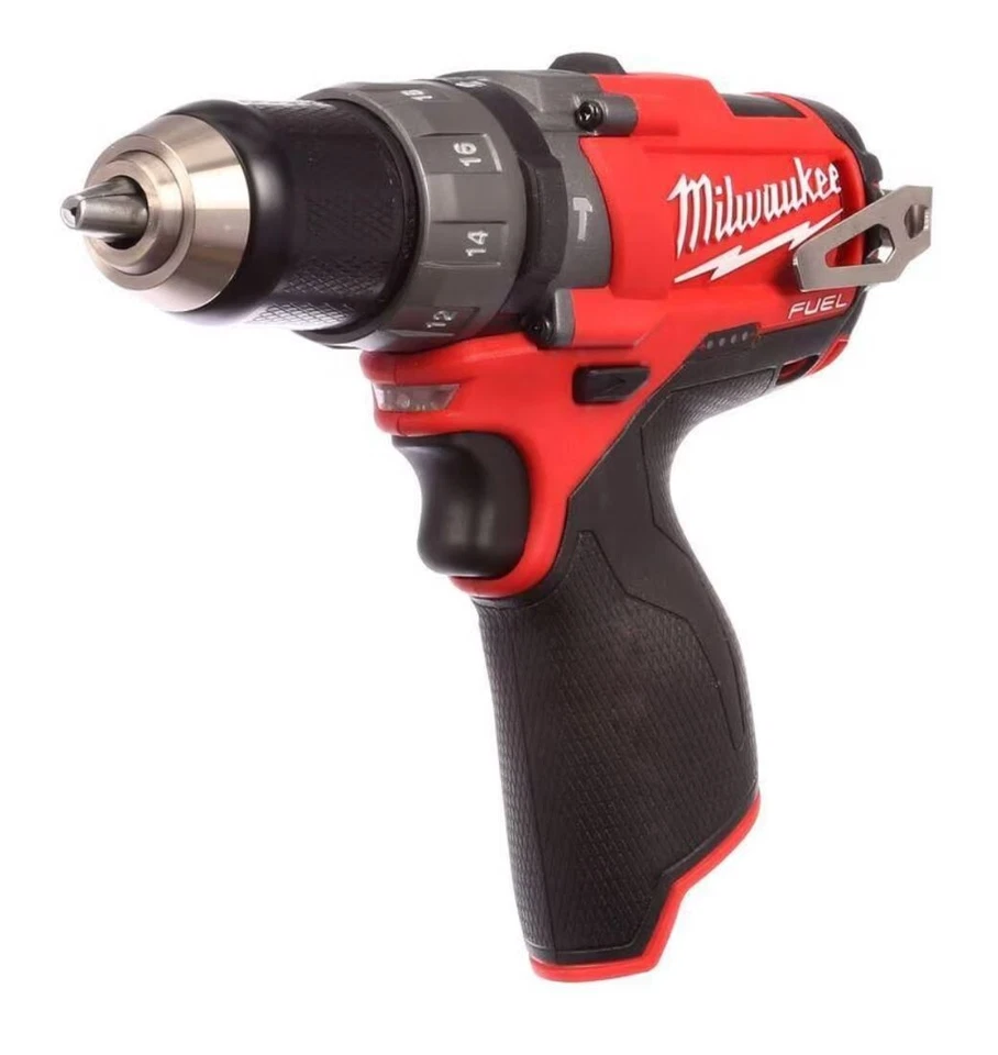 Milwaukee 1/2" M12 Hammer Drill Driver - Includes Battery, Charger & Organizer Foto 2 de 4