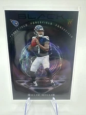 2022 Panini Black Malik Willis ForceField Case Hit SSP Titans FF-18 Packers SP