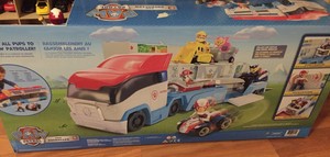 paw patrol rescue and transport vehicle