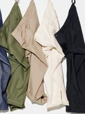 UNIQLO Linen Blend Relaxed Pants High Quality Materials Beautiful Silhouette NEW