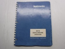 Tektronix 2215 Oscilloscope Operators Manual 070-3398-00 Rev. Sep. 1983