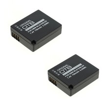 2x Akku für Panasonic Lumix DMC-TZ80 DMC-TZ81 DMC-TZ91 DMC-GX80 DMW-BLG10E