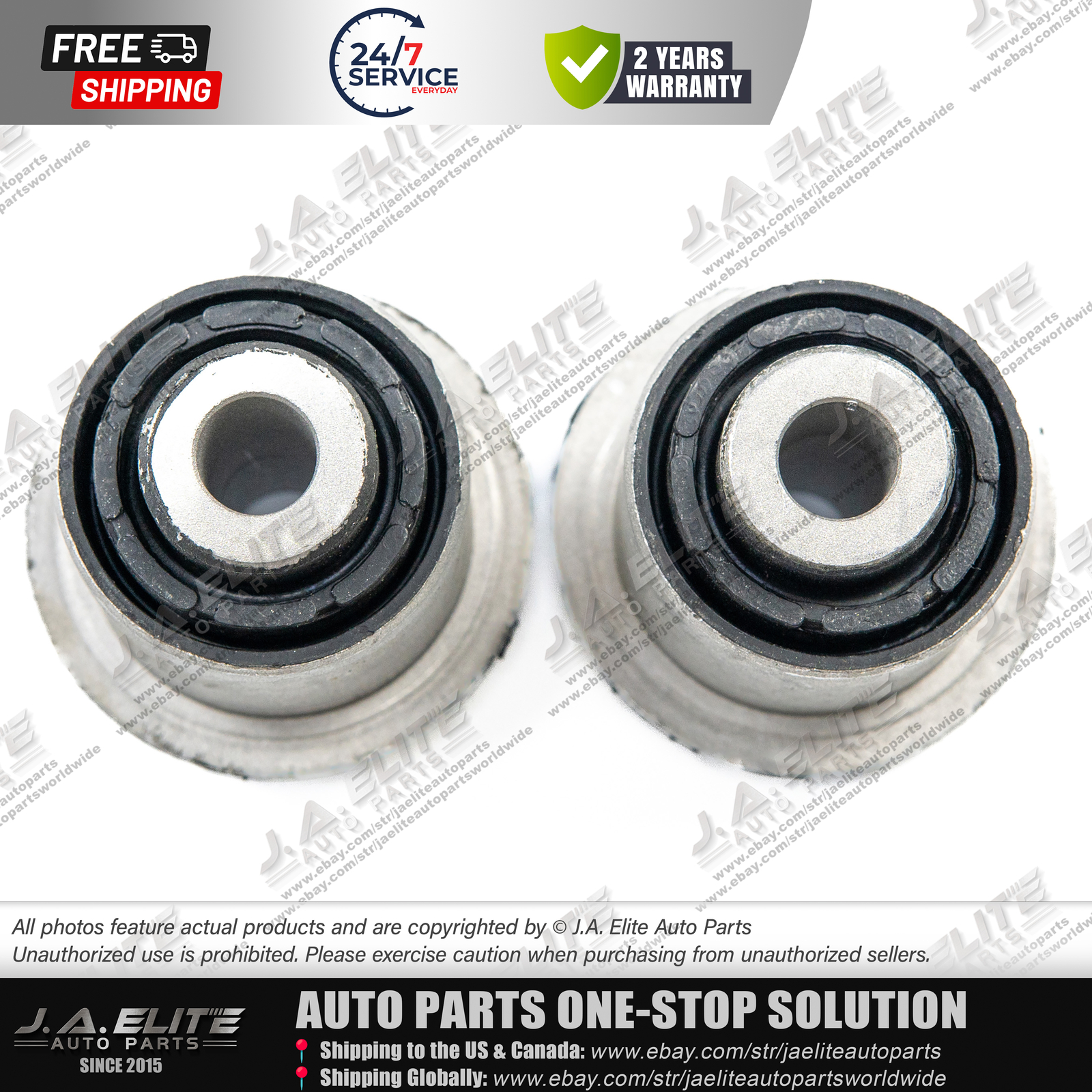 Lower Arm Small Bushing fit Maserati Ghibli Quattroporte, 673007127 673007126