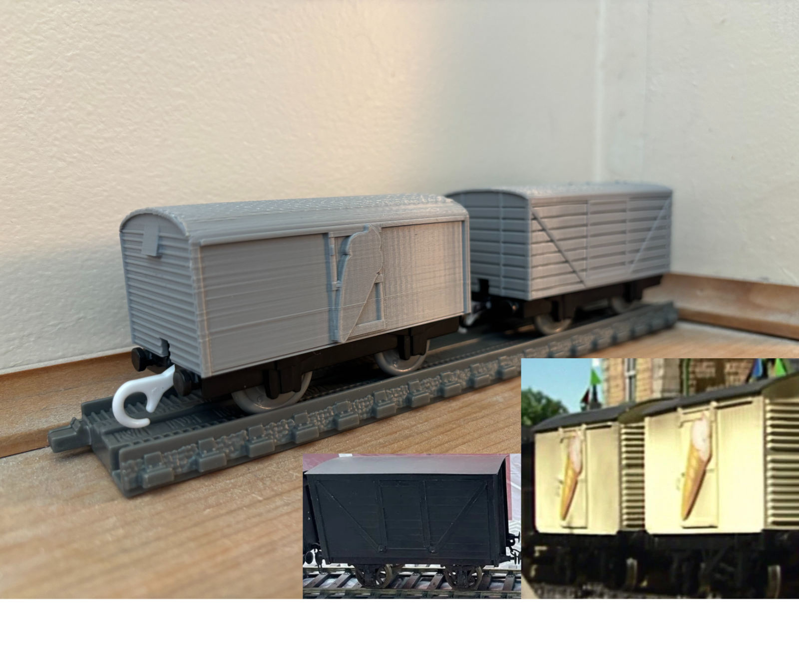 Trackmaster Unity Van Custom 3d printed trackmaster vans 2 pack | eBay