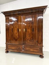 Baroque cabinet walnut South German 1780 dismountable hand polished