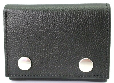 RFID Safe Leather Trifold wallet with Chain for Men Brown Red, Cobra Tan