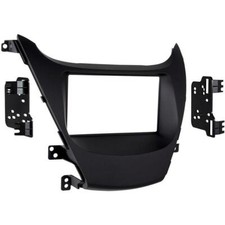 Metra 95-7362B Black Double DIN Stereo Dash Kit for 2014-up Hyundai Elantra