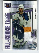 2002-03 BAP Signature Series All-Rookie #AR9 Barret Jackman *#/50 (ref 201864)
