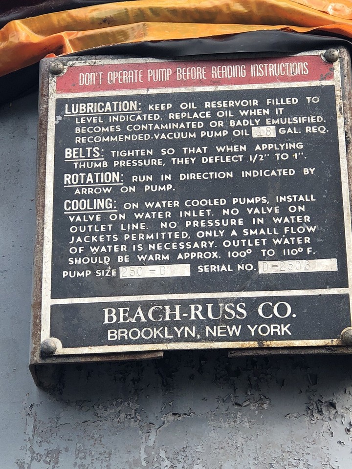 industrial vacuum pump eBay