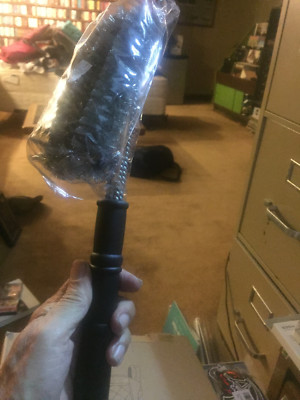 Alpha Grillers 18 Grill Brush Best BBQ Cleaner Safe For All Grills Durable Steel
