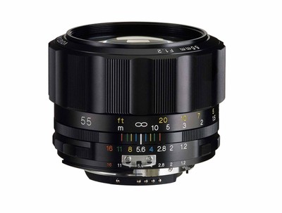 Voigtlander Interchangeable Lens NOKTON 55mm F1.2 SLIIs Nikon Ai-S Mount
