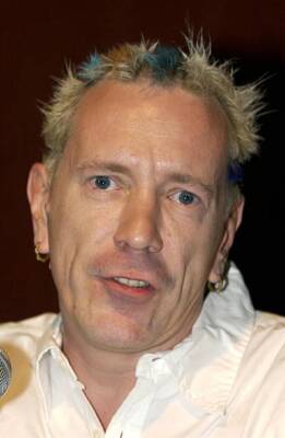 John Lydon Promoting Remix Of 'God Save The Queen' And Upcoming Se- Old Photo 1