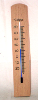 Zimmerthermometer analog Zimmer Thermometer Holz Indoor  Celsius