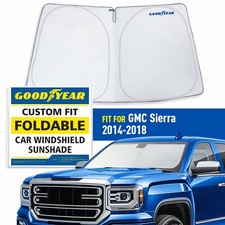 Sun Protector Cover Car Auto Windshield Sun Shade for 2014-2018 GMC Sierra