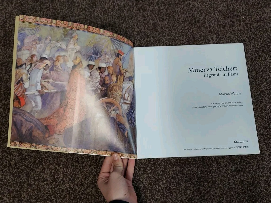 2007 Minerva Teichert: Pageants in Paint  BYU Color Art Show Catalog