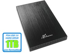 Avolusion 1TB USB 3.0 PS4 Pre-Formatted External PS4 Hard Drive Slim Pro