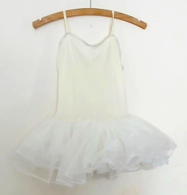 Dancia Mädchen Ballett Tutu Kleid Mädchen Größe 2 Mädchen weiß Ballett Tanz Kostüm