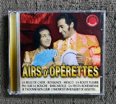 Airs d'opérettes (Luis Mariano, Georges Guétary, Bourvil...) CD - Photo 1/2
