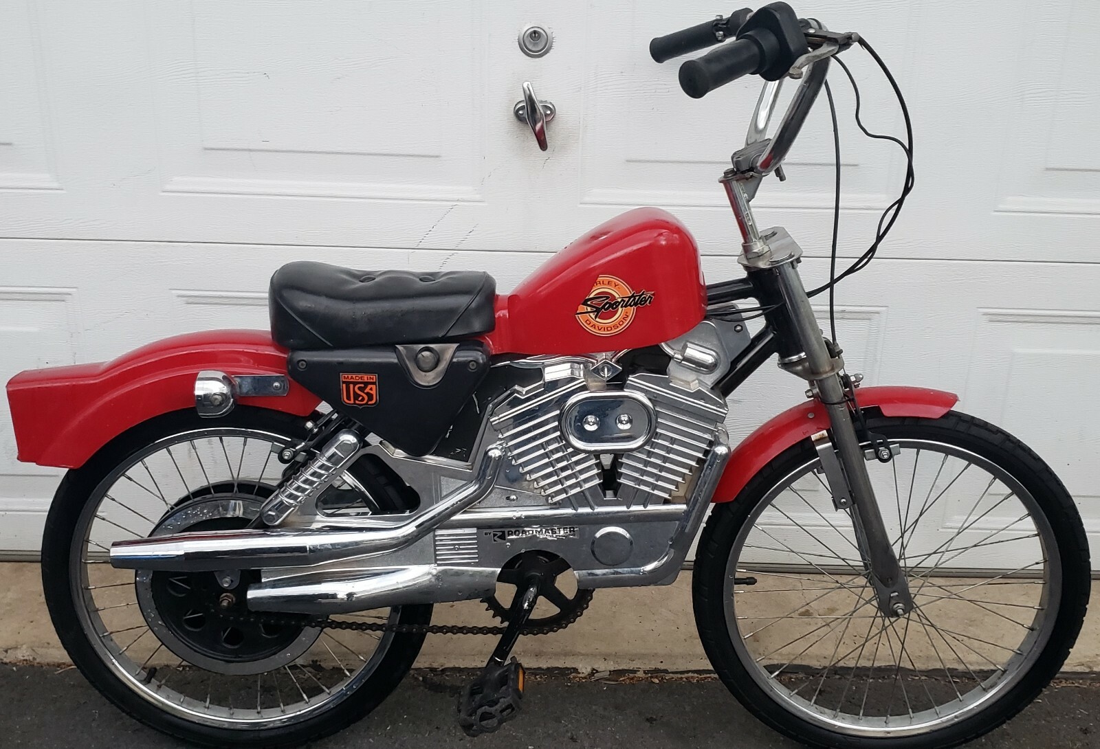 (Used) VINTAGE HARLEY DAVIDSON MUSCLE BICYCLE 20" RED SPORTSTER (535.00 USD) (Used) VINTAGE HARLEY DAVIDSON MUSCLE BICYCLE 20" RED SPORTSTER (535.00 USD)