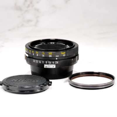 Near Mint NIKON GN Auto NIKKOR.C 45mm f2.8 Non Ai MF Pancake Near Mint NIKON GN Auto NIKKOR.C 45mm f2.8 Non Ai MF Pancake