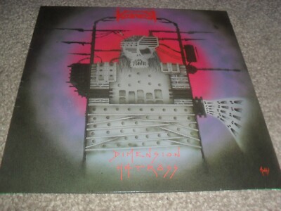 VOIVOD -DIMENSION HATROSS- GENIAL MEGA RARE FIRST PRESS LP VINYL 1988 SLAYER