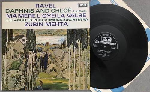 P866 Ravel Daphne & Chloe La Valse Mehta DECCA SXL 6488 Stereo | eBay