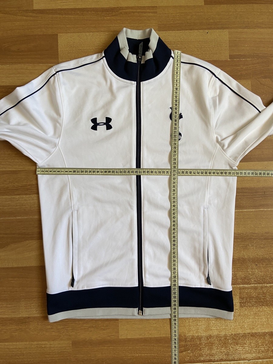TOTTENHAM HOTSPUR PRE MATCH FOOTBALL SOCCER JACKET UNDER ARMOUR sz