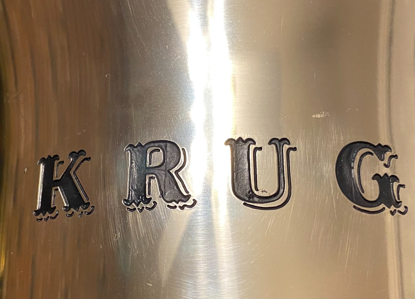 Vintage KRUG Etain Champagne Ice Bucket Made in France eBay